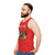 Blackout in the Red Room unisex tank top for music and rock lovers - men side