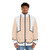 Minimalist men's puffer jacket in a classic design - men front
