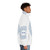 The National Relaxed Fit Puffer Jacket featuring the band's iconic lyrics - men side right