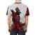 Bloodborne inspired vector art design printed on a high-quality t-shirt - men back