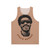 Unisex tank top featuring a portrait of musical icon Stevie Wonder