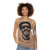 Unisex tank top featuring a portrait of musical icon Stevie Wonder - women