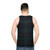 Scottish tartan unisex tank top - men back