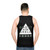 Ghost in the Shell Glitch Unisex Tank Top - men back