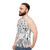 Ghibli drawing collage unisex tank top - men side