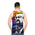 Steven Seagal Unisex Action Star Tank Top - men back