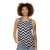Stereoscopic chevron pattern unisex tank top - women