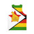 Zimbabwe Unisex Tank Top - Back