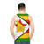 Zimbabwe Unisex Tank Top - men back