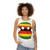 Zimbabwe Countryball Design on Unisex Tank Top - women