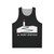 Unisex cycling tank top with Mont Ventoux design