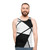 Geometric pattern unisex tank top - men