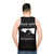 Black Midi Schlagenheim Unisex Metal Tank Top - men back