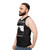 Black Midi Schlagenheim Unisex Metal Tank Top - men side
