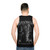 Black Phillip gothic metal unisex tank top - men back