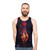 Unisex tank top with galaxy and cosmic design - men