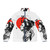 Cyberpunk puffer jacket with vaporwave Japanese design and futuristic aesthetic