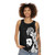 Unisex tank top with "Sunday in the Park with George" musical theater design - women