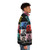 Doctor Who Cybermen Warhol Puffer Jacket featuring pop art design - men side right