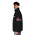 Cyberdyne Systems Puffer Jacket featuring a futuristic, cyberpunk-inspired design - men side left