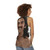 Colourised image of George Harrison wearing a unisex tank top - women back