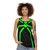 Stealth spider green unisex tank top - women