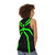 Stealth spider green unisex tank top - women back
