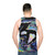 Zeds Dead Unisex Tank Top with Trippy Design - men back