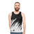 Geometric nature-inspired abstract unisex tank top - men