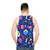 Geometric 90s Unisex Tank Top - men back
