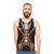 Anime cosplay unisex tank top featuring Genshin Impact character Zhongli - men