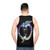 Static Shock Unisex Superhero Tank Top - men back