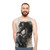 Black stallion unisex tank top - men