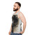 Black stallion unisex tank top - men side