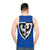 Black Falcon Shield Logo Unisex Tank Top - men back