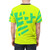 Jet Set Radio-inspired all-over print t-shirt featuring retro gaming and urban art elements - men back