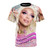 Valentina-inspired drag queen t-shirt with an all-over print design