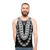 Wakandan Panther Tribal African Unisex Black Tank Top - men