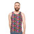 Monkas Warhol Unisex Tank Top featuring Twitch emotes and Pop Art design - men