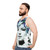 Monica Vitti Art Print Unisex Tank Top - men side