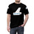 Vintage-style t-shirt featuring a graphic design inspired by the iconic Pan Am airline logo and aircraft. - men front