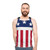 Stars and Stripes Firestarter Unisex Tank Top - men