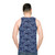 Starry whale shark unisex tank top - men back