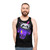 Starry panda bubble tea unisex tank top - men