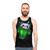 Starry panda bubble tea unisex tank top - men