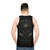 Bewitching Black Cat Cult Unisex Tank Top - men back