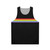 Unisex gay pride stripe rainbow tank top