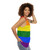 Rainbow Gay Pride Unisex Tank Top - women side