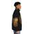 Cthulhu puffer jacket featuring the iconic cosmic horror creature from HP Lovecraft's Cthulhu mythos - men side right