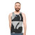 Hilma Af Klint inspired black and white swan unisex tank top - men